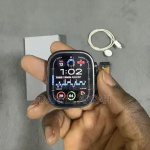 Apple Watch Ultra 2 Black Edition With Free Straps
