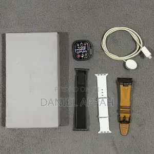 Apple Watch Ultra 2 Black Edition With Free Straps