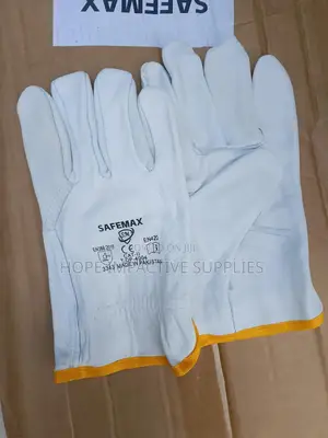 Heavy Duty Leather Gloves / Rigger Gloves (Pure Leather)