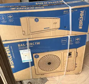 Brand New Bruhm 1.5HP Split Air Conditioner BAS-12RC1W R410 Gas