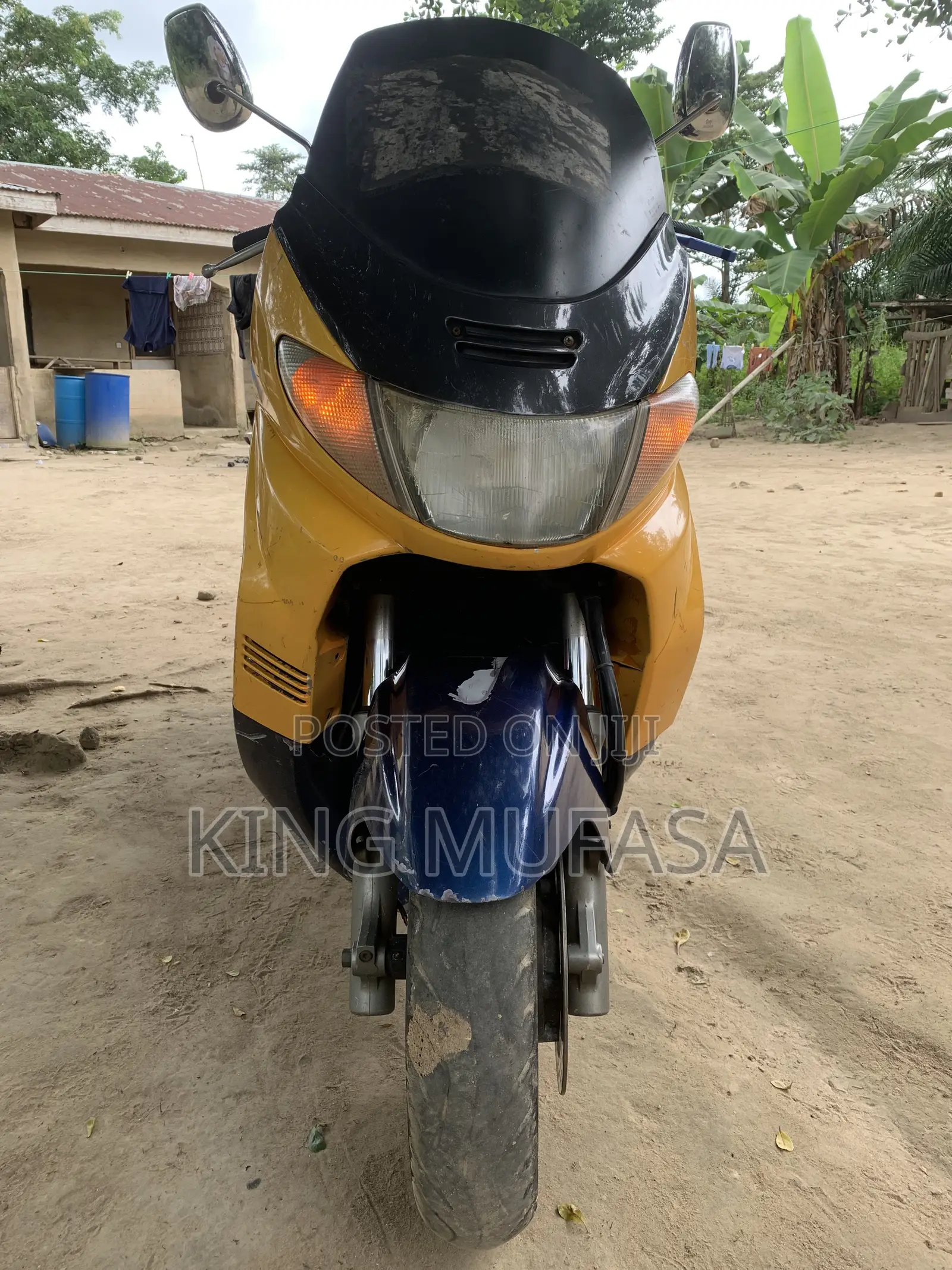 Suzuki Burgman 2009 Blue
