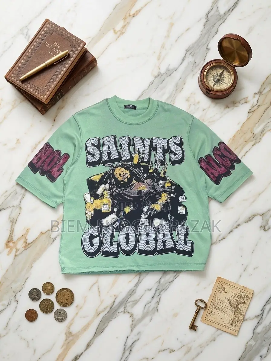 High Quality Saint Crop Tshirts Available in Stock