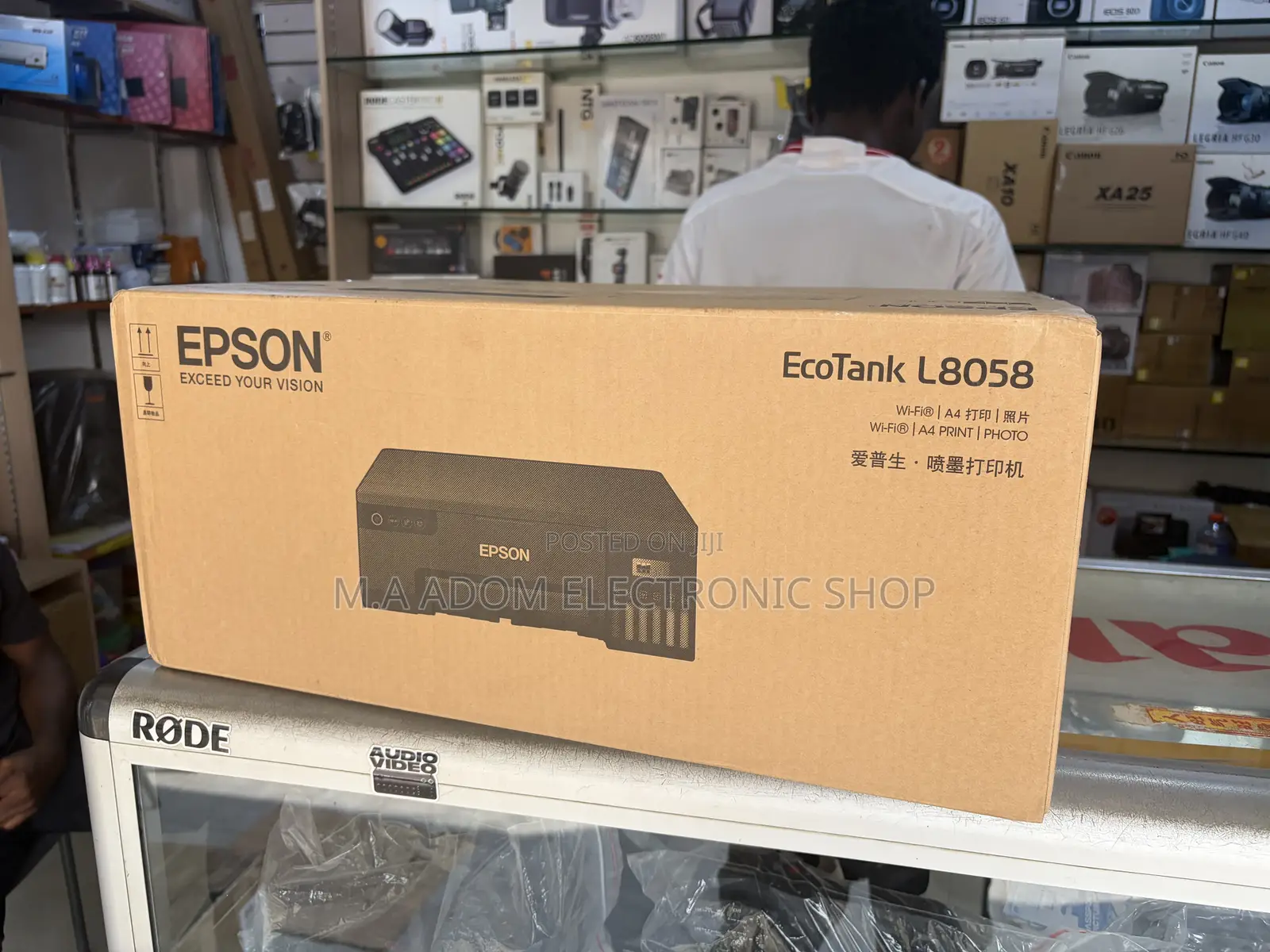 Epson L8058 A4 Photo,Envelopes Direct Printable Disk Printer