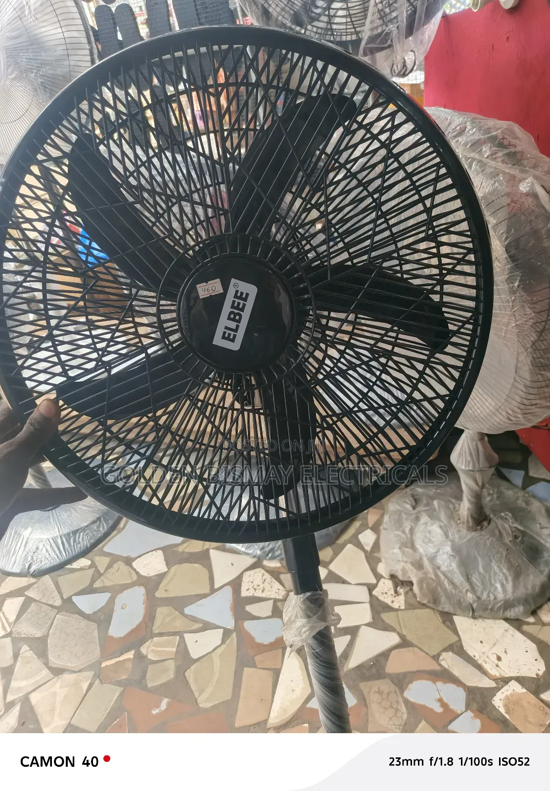 Elbee Industrial Standing Fan