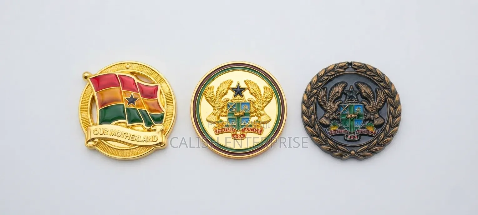 Premium 3-in-1 African Heritage Lapel Pin Set