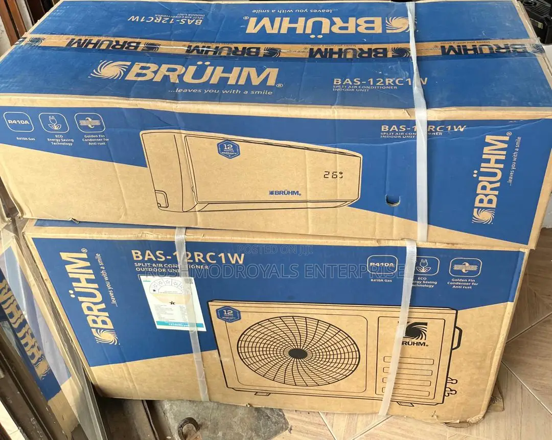 Bruhm 1.5 H Split AC (BAS-12RC1W) Air Conditioner