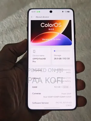 Oppo Find X8 Pro 512 GB Black