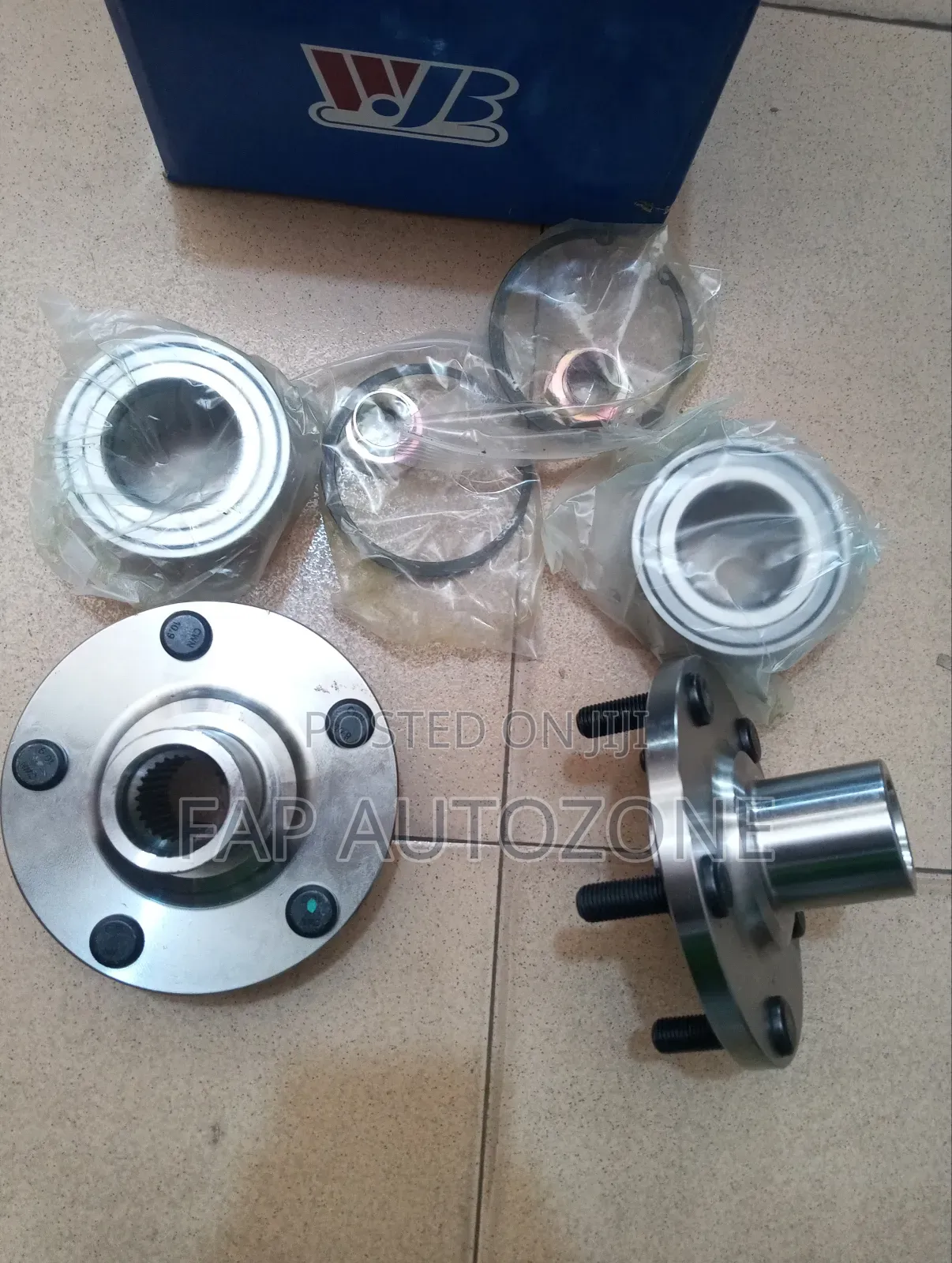 Premium WJB Toyota Highlander Wheel Bearing and Hub Assembly From USA