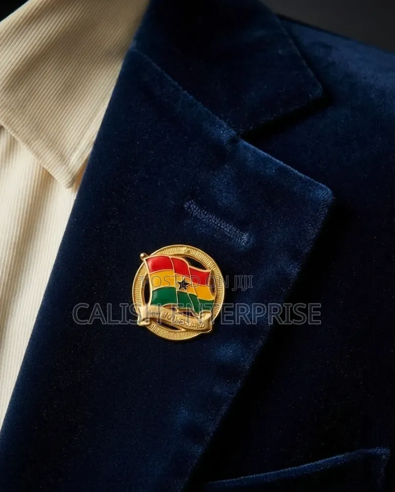 Premium 3-in-1 African Heritage Lapel Pin Set