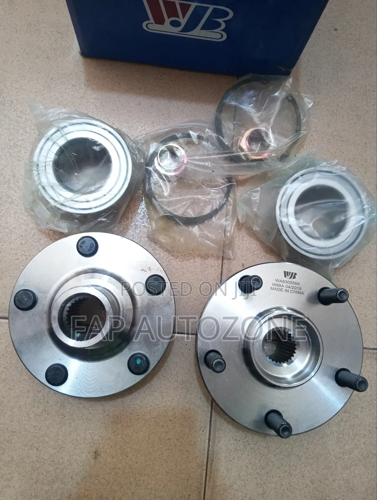 Premium WJB Toyota Highlander Wheel Bearing and Hub Assembly From USA