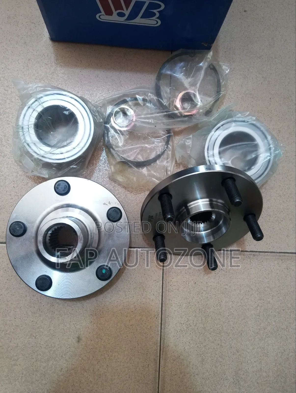 Premium WJB Toyota Highlander Wheel Bearing and Hub Assembly From USA