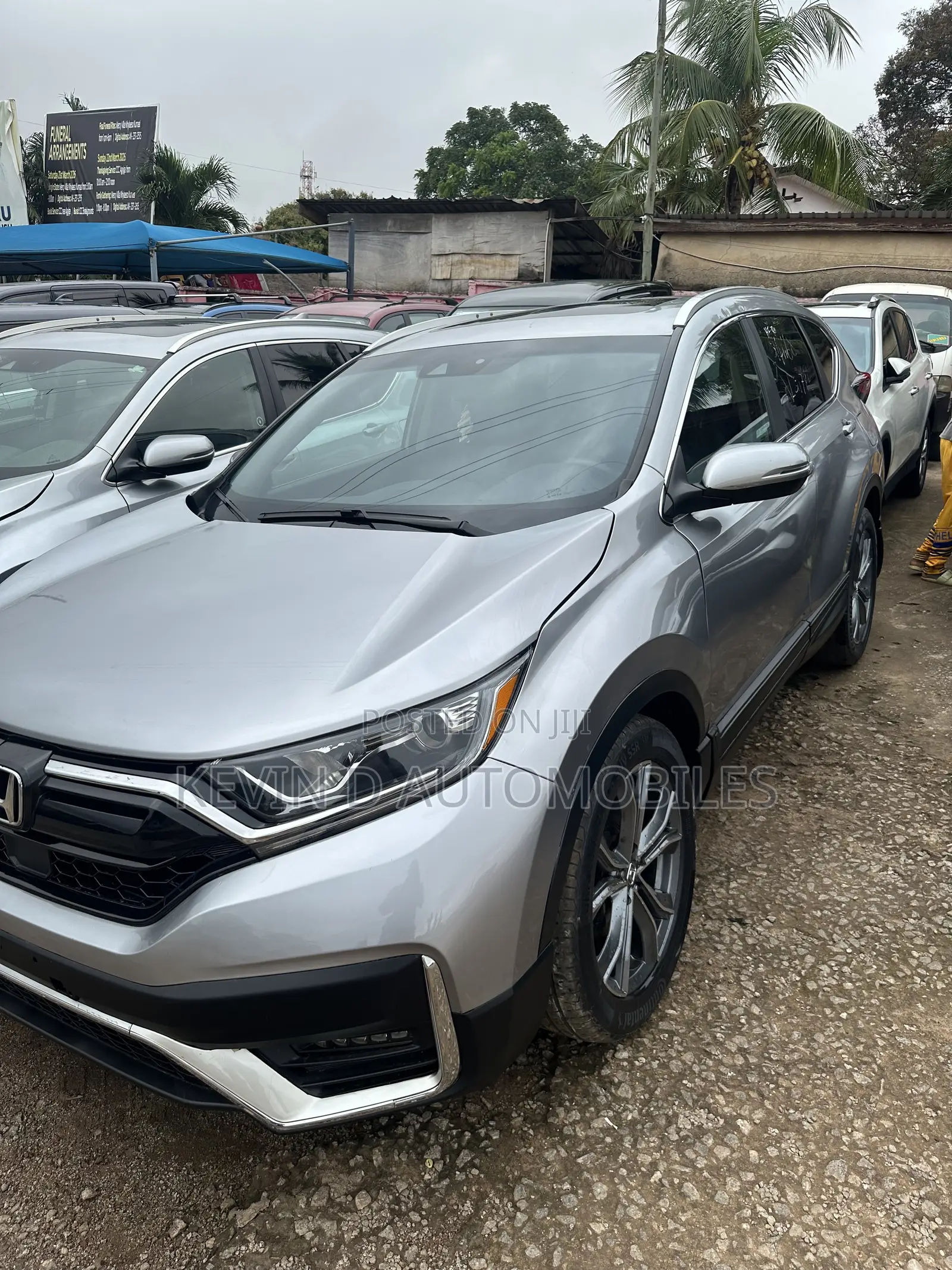Honda CR-V EX-L 2021 Silver