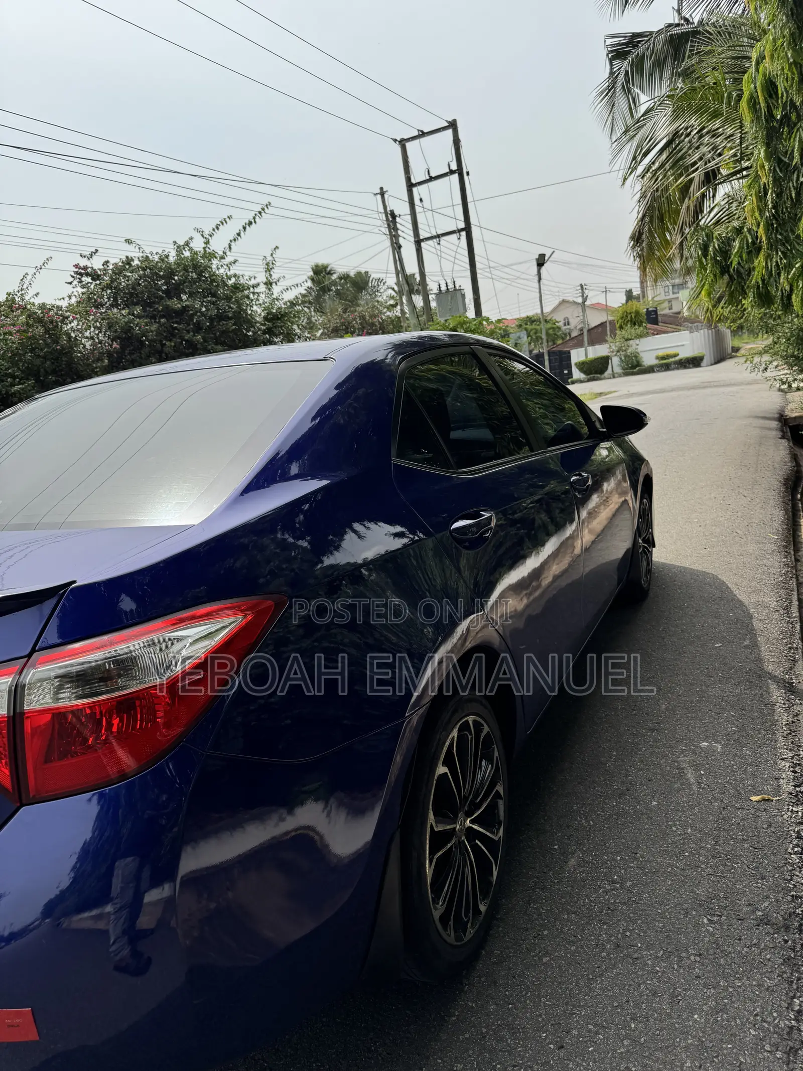 Toyota Corolla S 4dr Sedan (1.8L 4cyl CVT) 2015 Blue