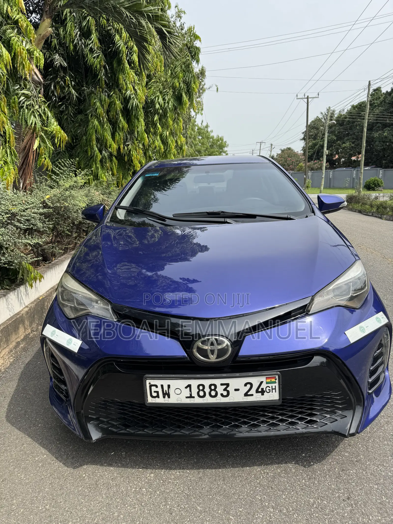 Toyota Corolla S 4dr Sedan (1.8L 4cyl CVT) 2015 Blue