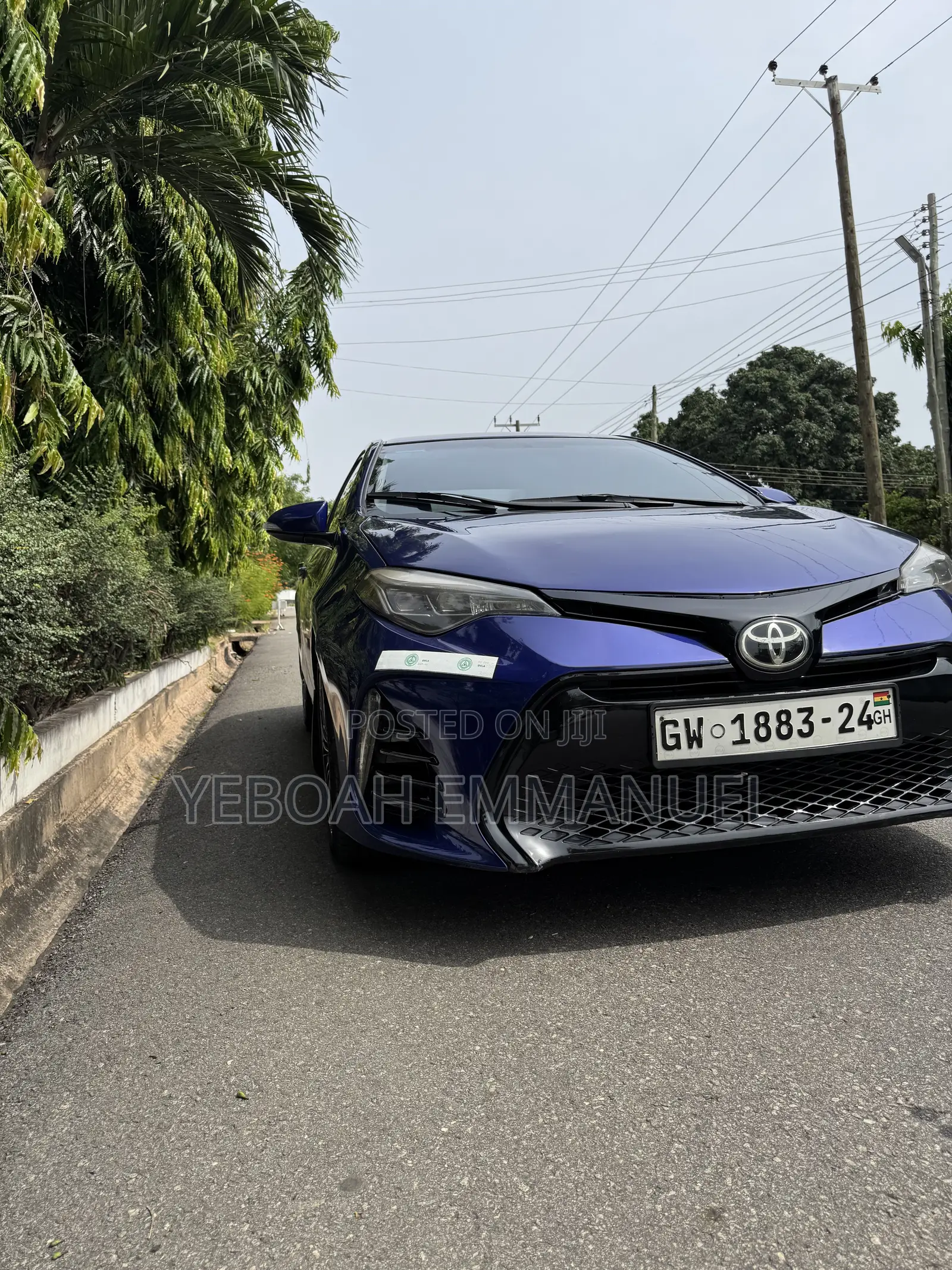 Toyota Corolla S 4dr Sedan (1.8L 4cyl CVT) 2015 Blue