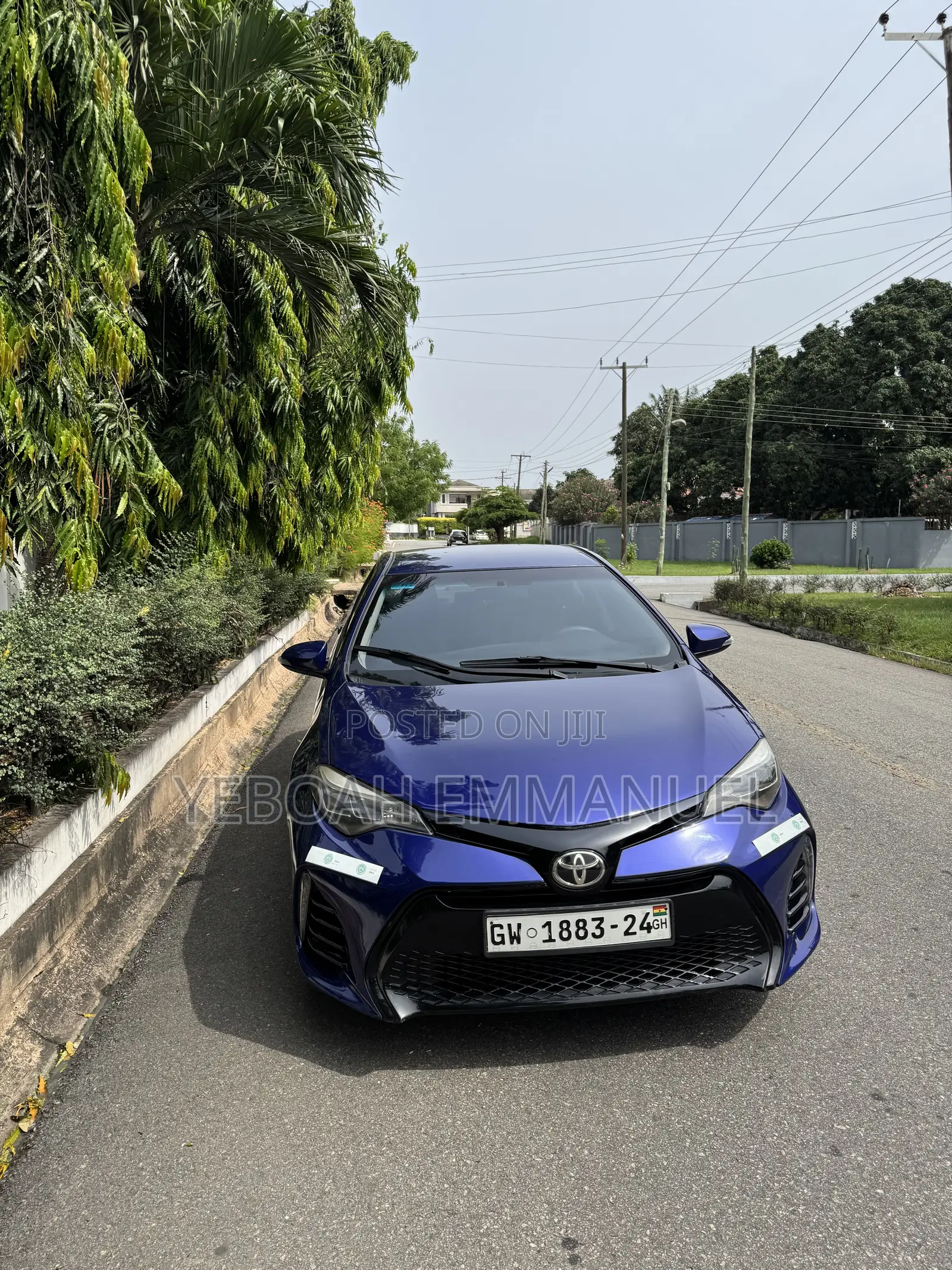 Toyota Corolla S 4dr Sedan (1.8L 4cyl CVT) 2015 Blue