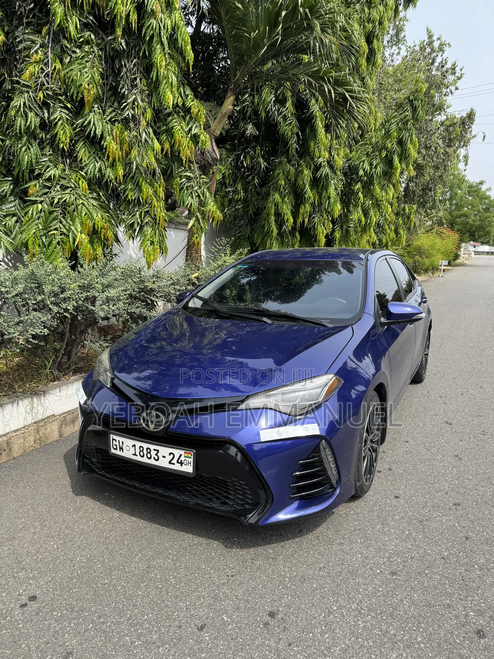 Toyota Corolla S 4dr Sedan (1.8L 4cyl CVT) 2015 Blue