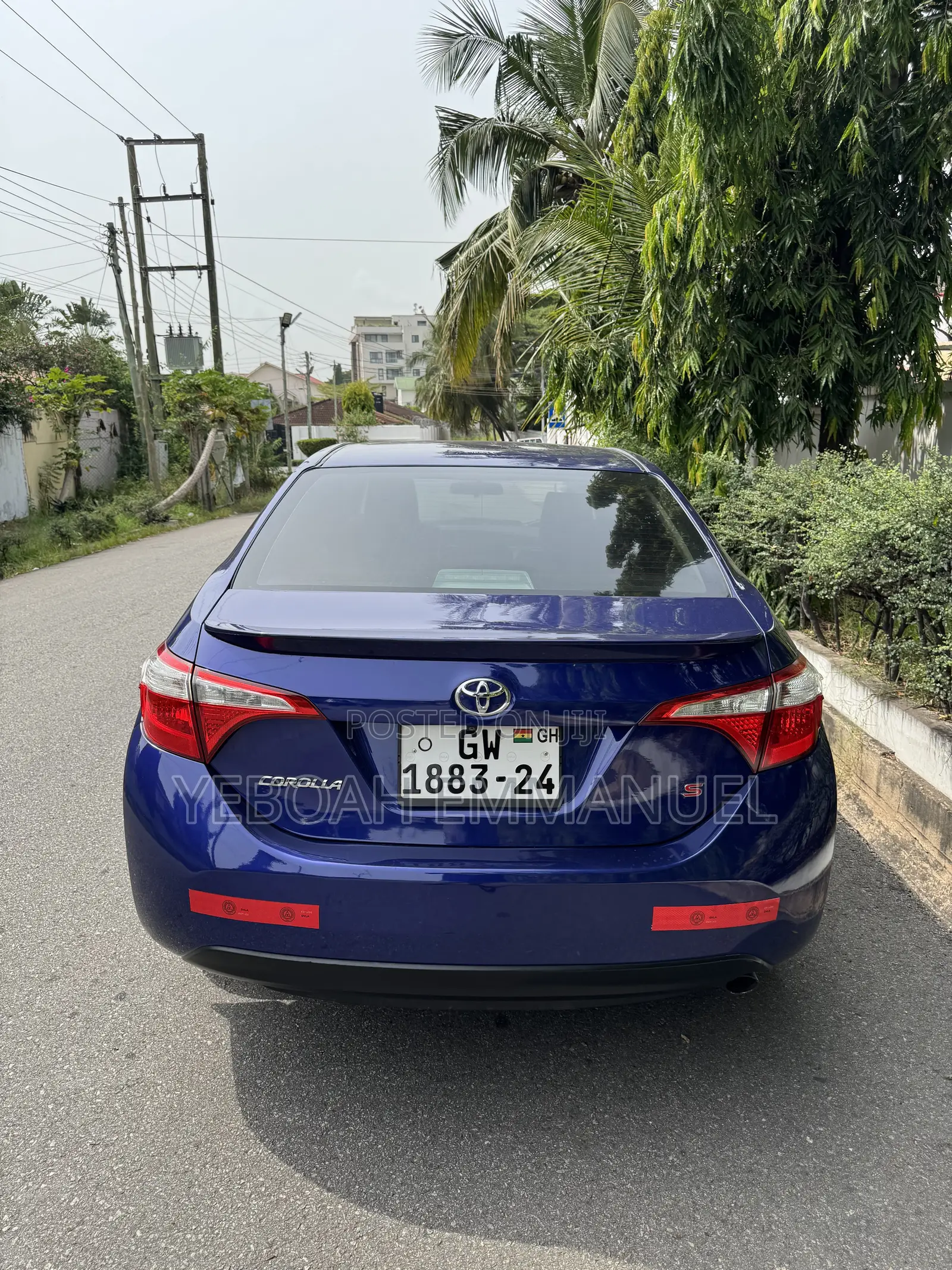 Toyota Corolla S 4dr Sedan (1.8L 4cyl CVT) 2015 Blue