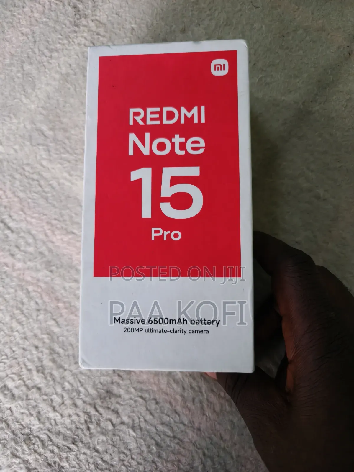 New Xiaomi Redmi Note 15 Pro 256 GB Black