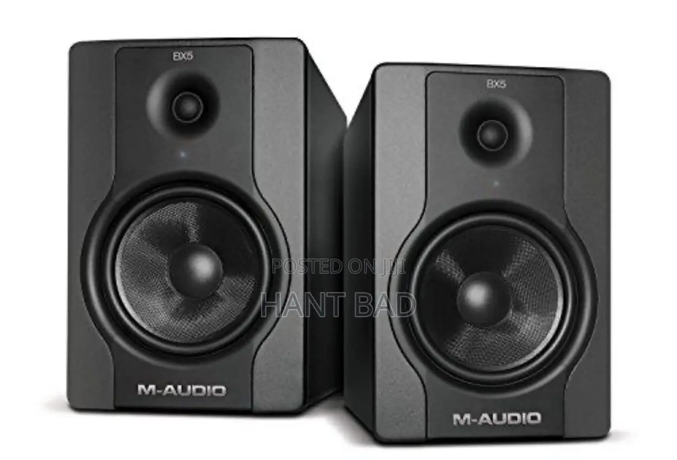 M-Audio BX5 D2 Studio Monitors — Complete Studio Setup