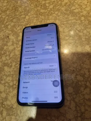 Apple iPhone X 256 GB White