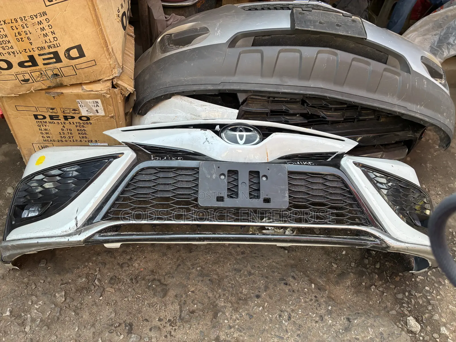 Complete Front Bumper Camry 2021-2022-2024