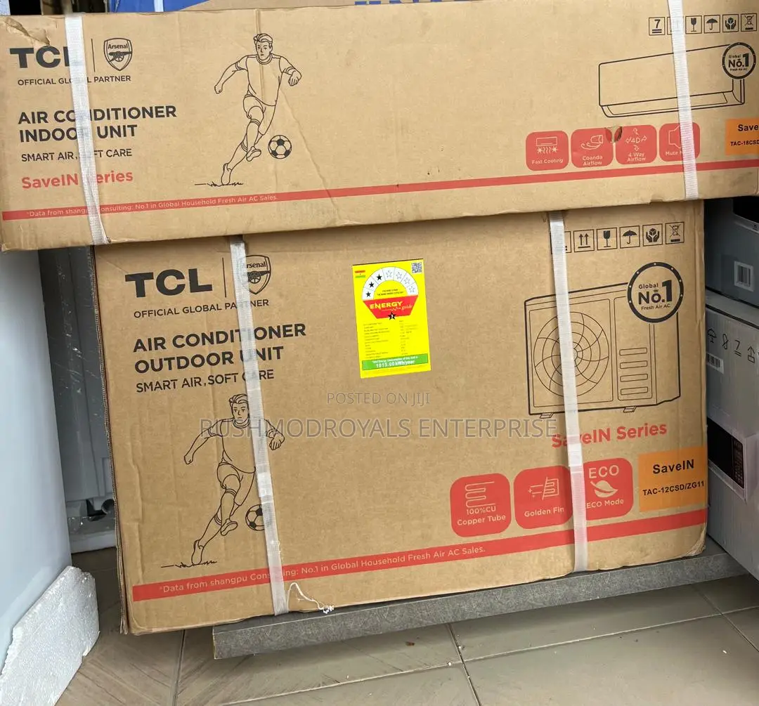 Brand New TCL 1.5hp Tac-12csd Split AC