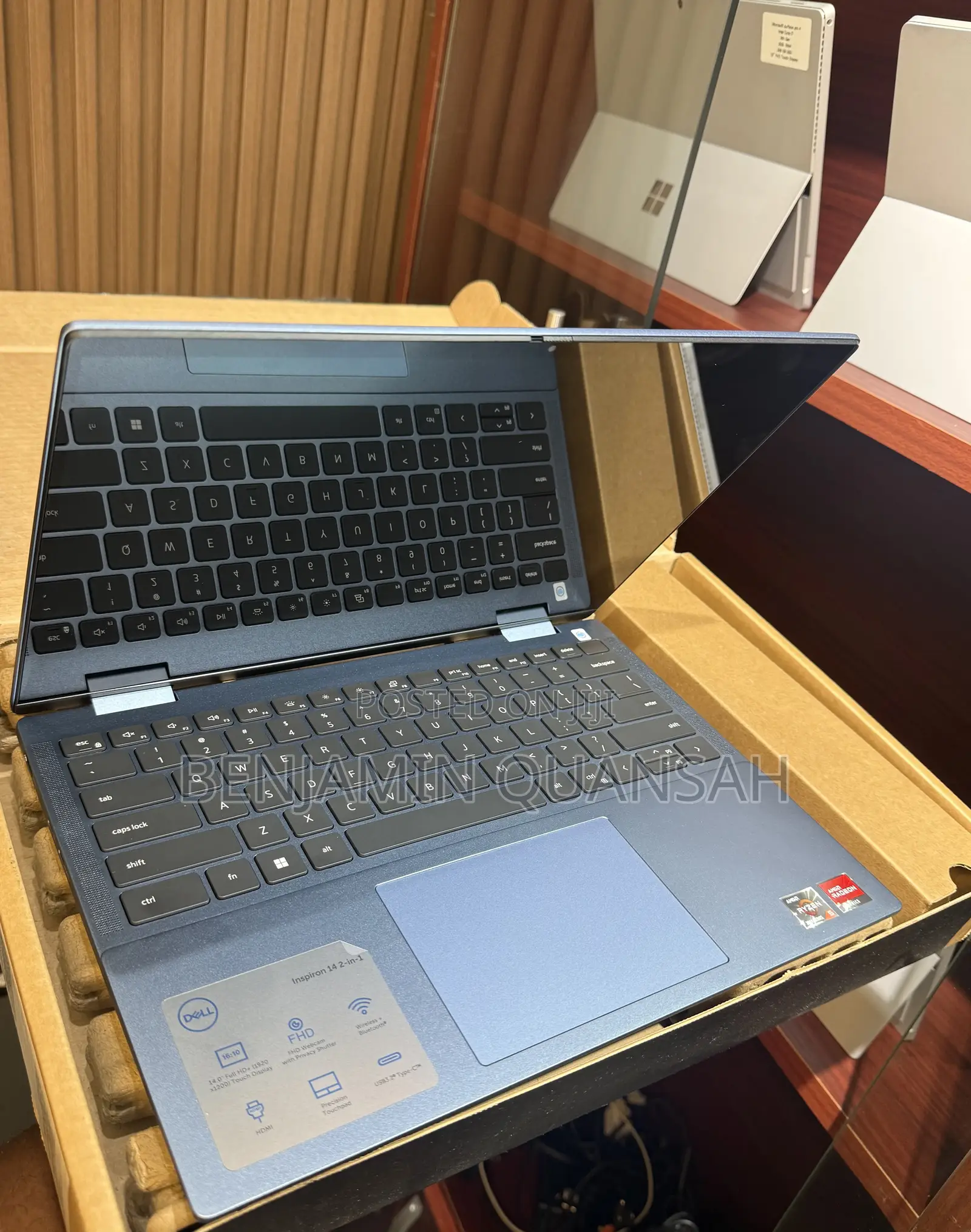 Laptop Dell Inspiron 14 7430 2-in-1 8GB AMD Ryzen 5 SSD 256GB