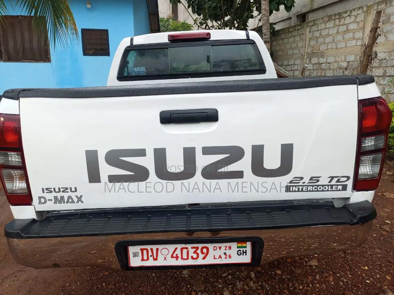 Isuzu D-MAX 2017 White