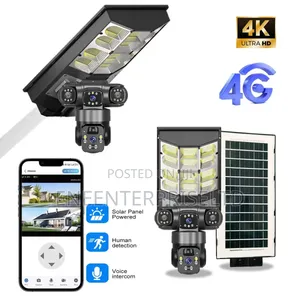 Solar Street Light/3 Lens Solar CCTV CAMERA.