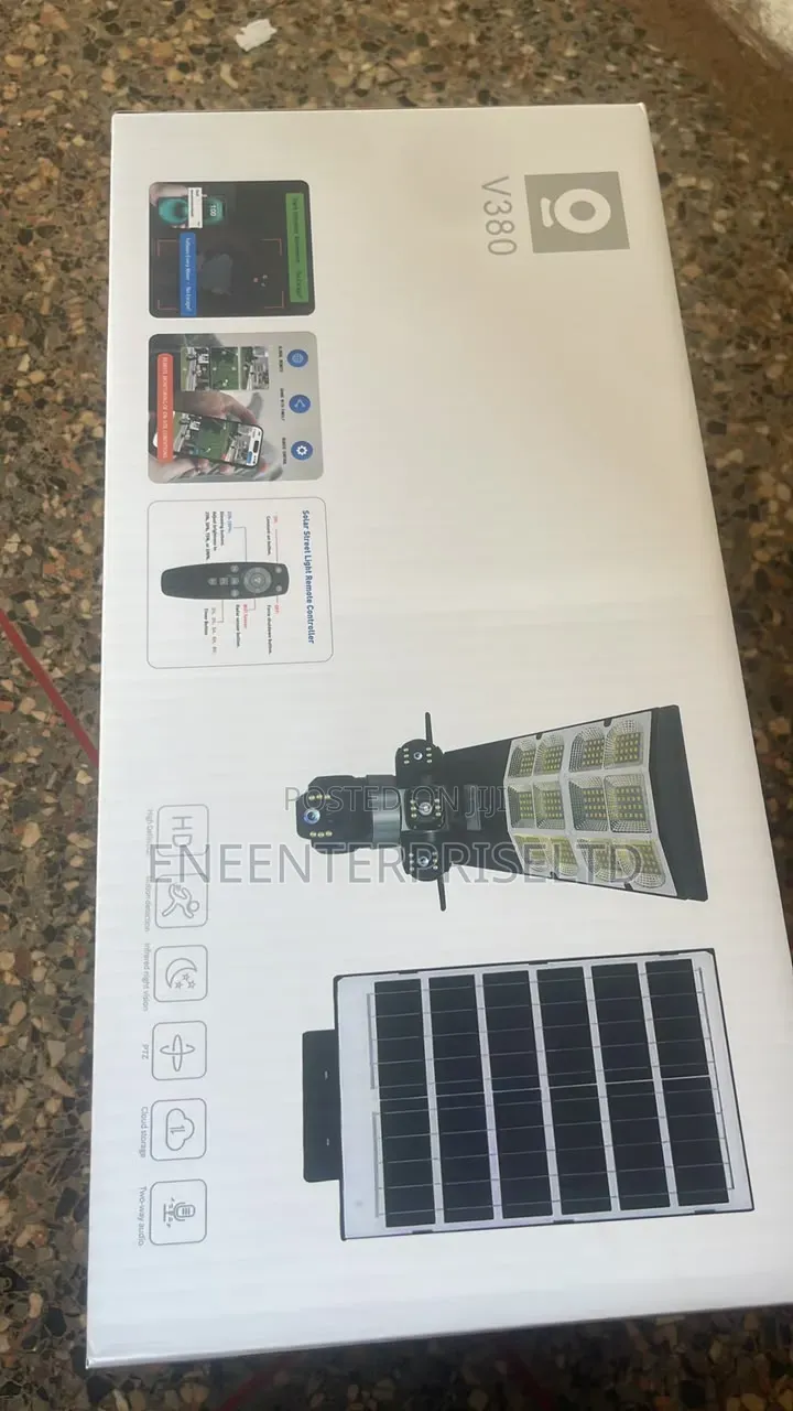 Solar Street Light/3 Lens Solar CCTV CAMERA.