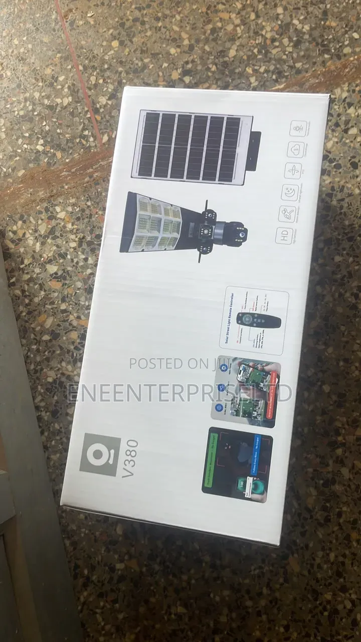 Solar Street Light/3 Lens Solar CCTV CAMERA.