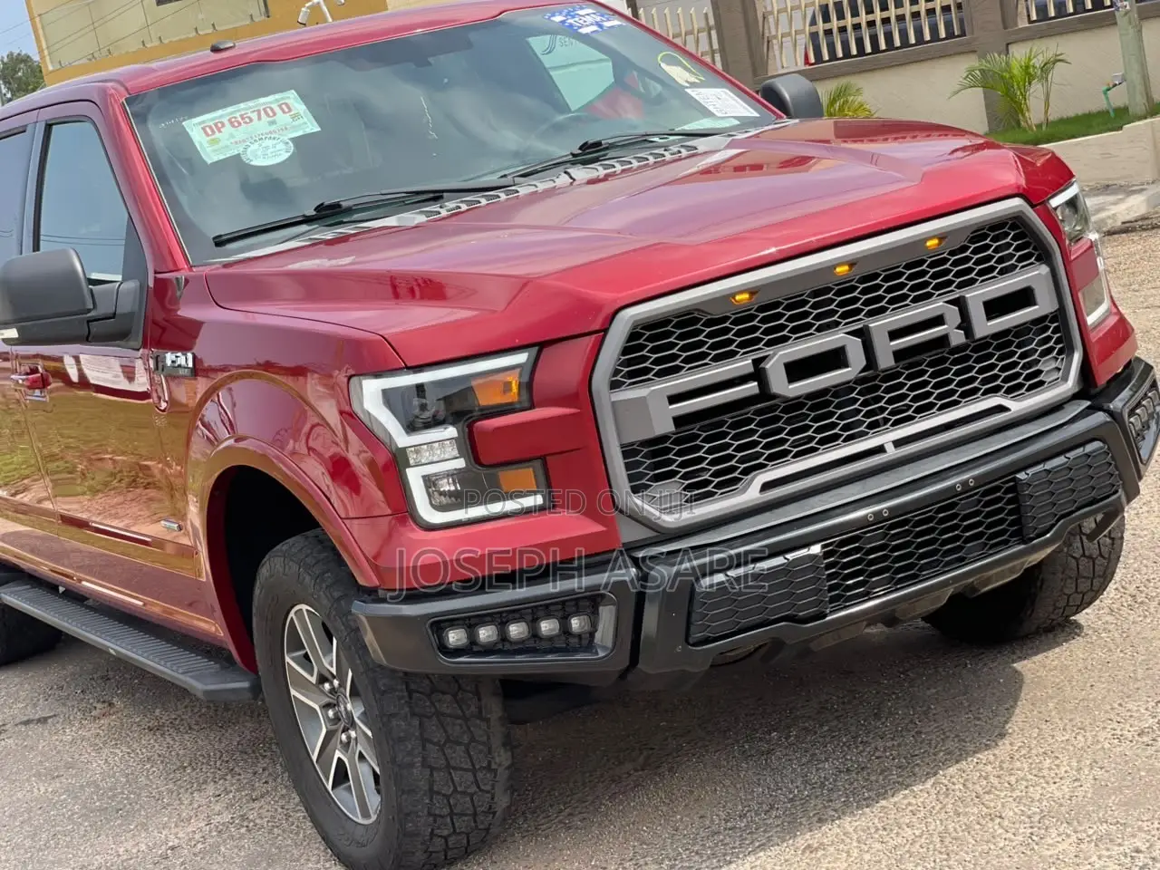 Ford F-150 2016 Red