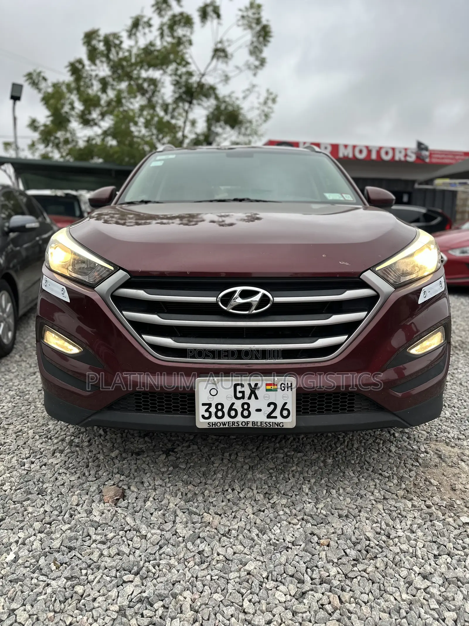 Hyundai Tucson 2017 Red