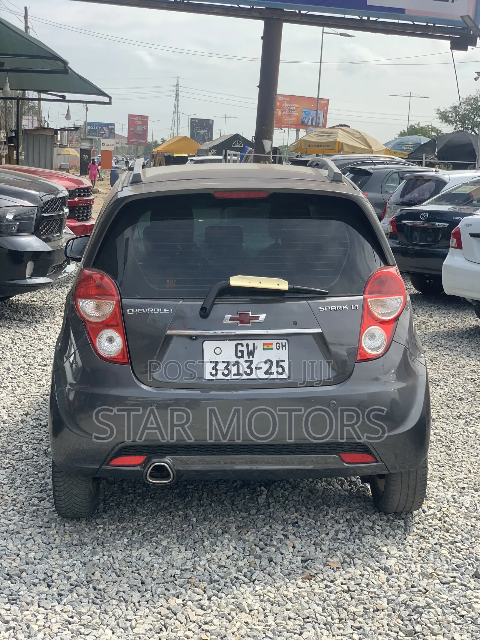 Chevrolet Spark LT 2012 Gray