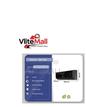 Nasco 2.5Hp R410 Split Air Conditioner Design
Sku:
Nas-M24n1-Mirror