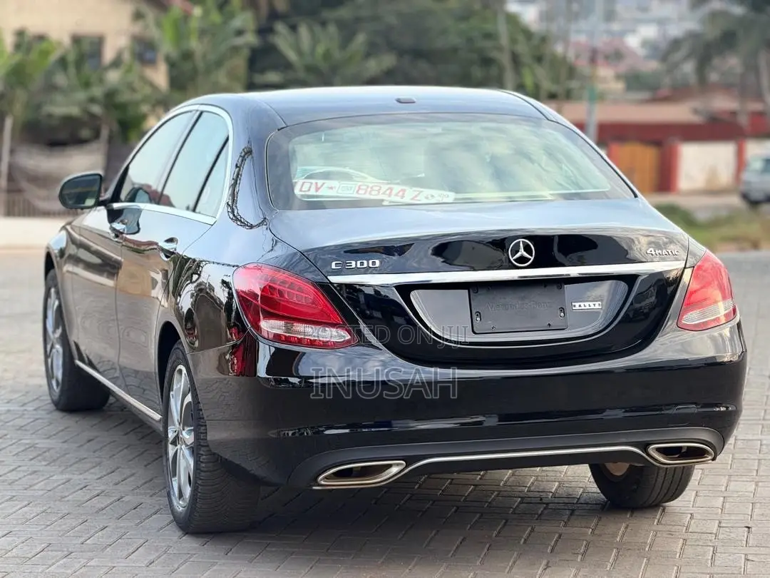 Mercedes-Benz C300 Base C300 AWD 4MATIC Sedan 2018 Black