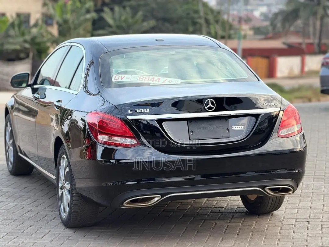 Mercedes-Benz C300 Base C300 AWD 4MATIC Sedan 2018 Black