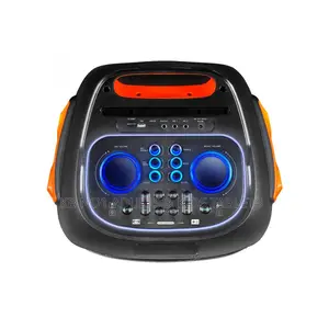 AVCROWNS RGB Party Speaker Boombox With Superior Bass Sound