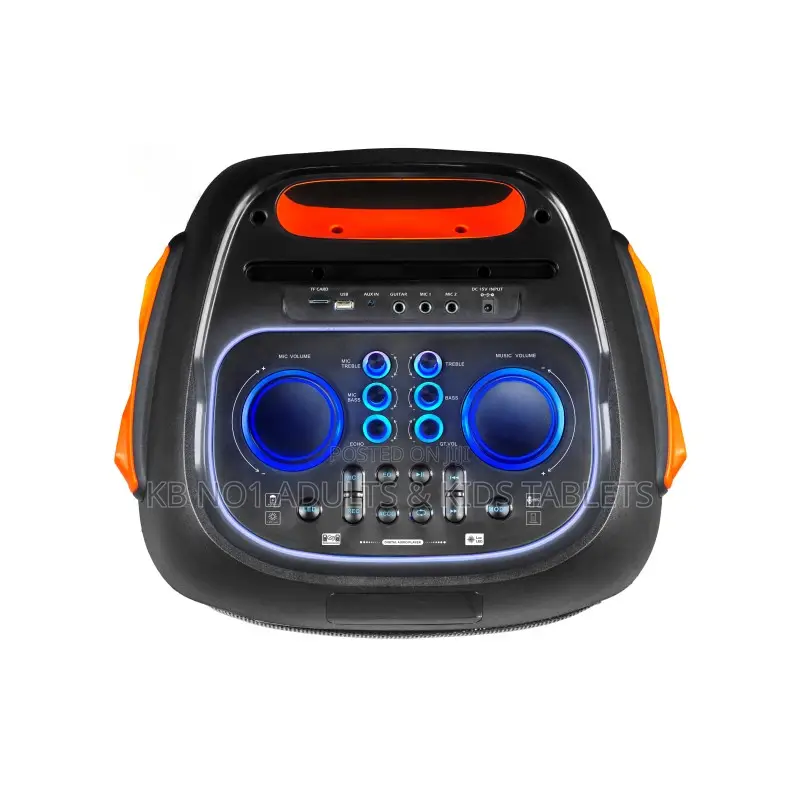 AVCROWNS RGB Party Speaker Boombox With Superior Bass Sound