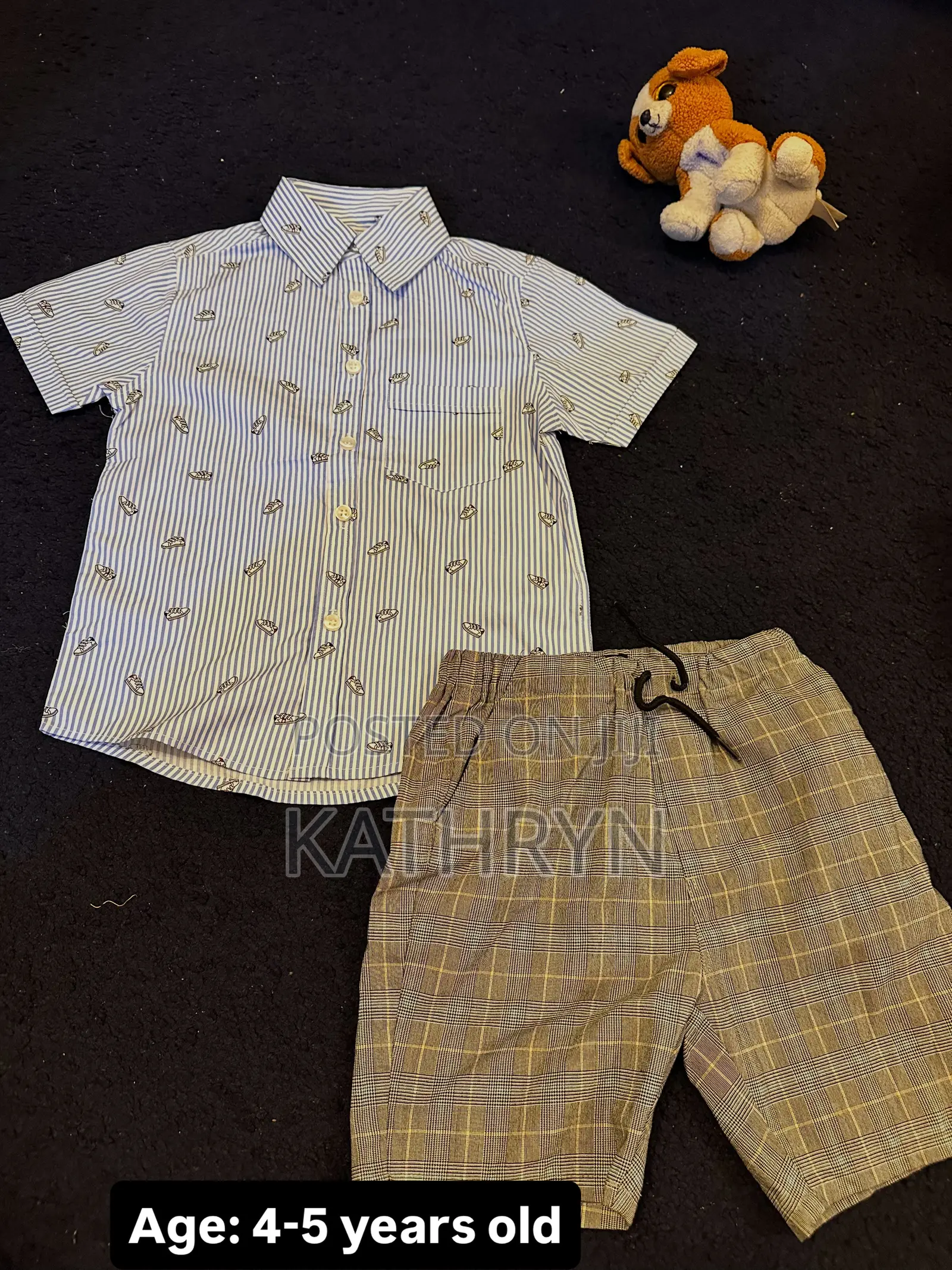 Two Piece ( Shirt and Shorts)