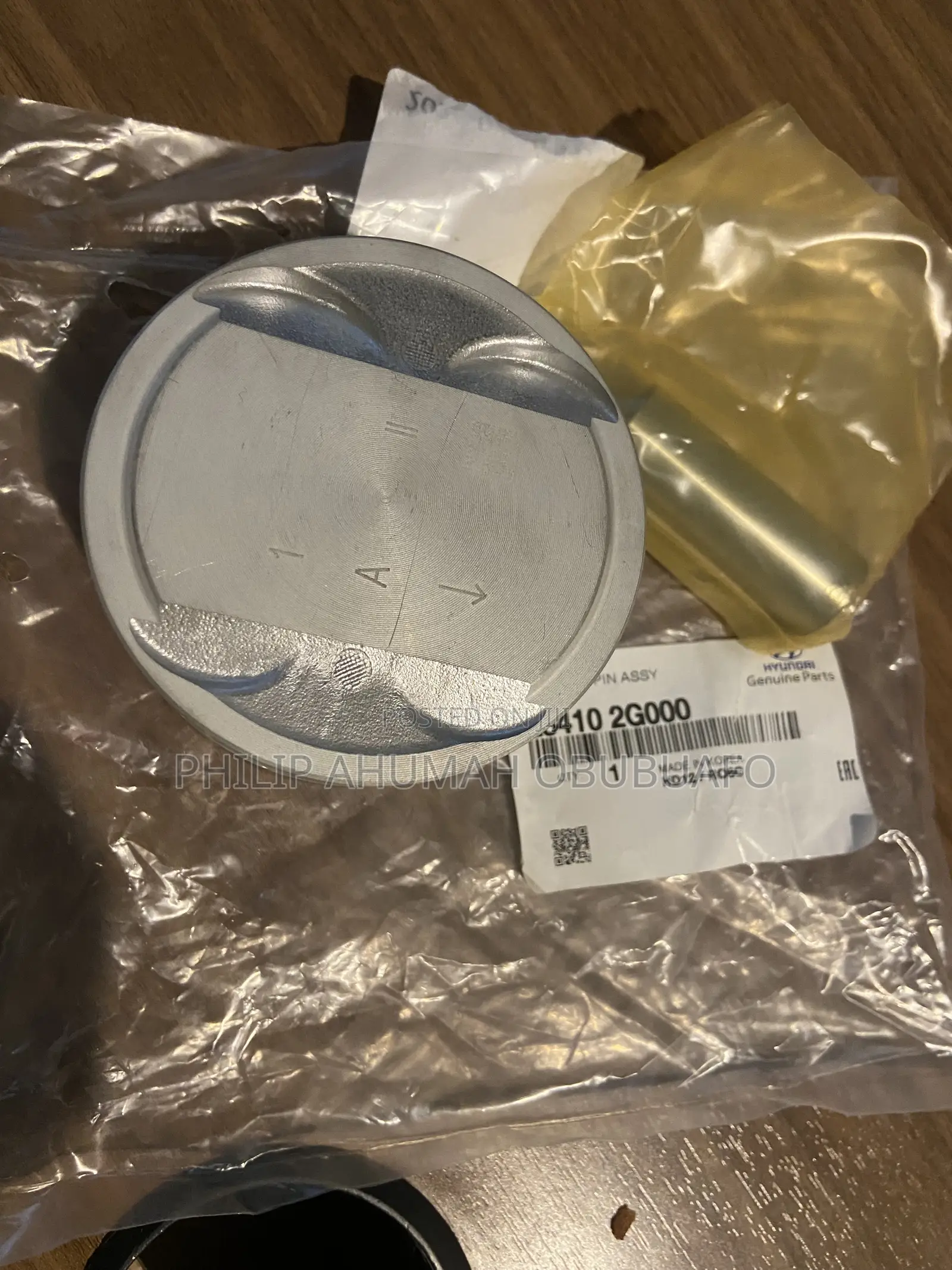 Brand New Piston and Pin for 2009-2013 Kia Forte/Hyundai Ix35/Sonata