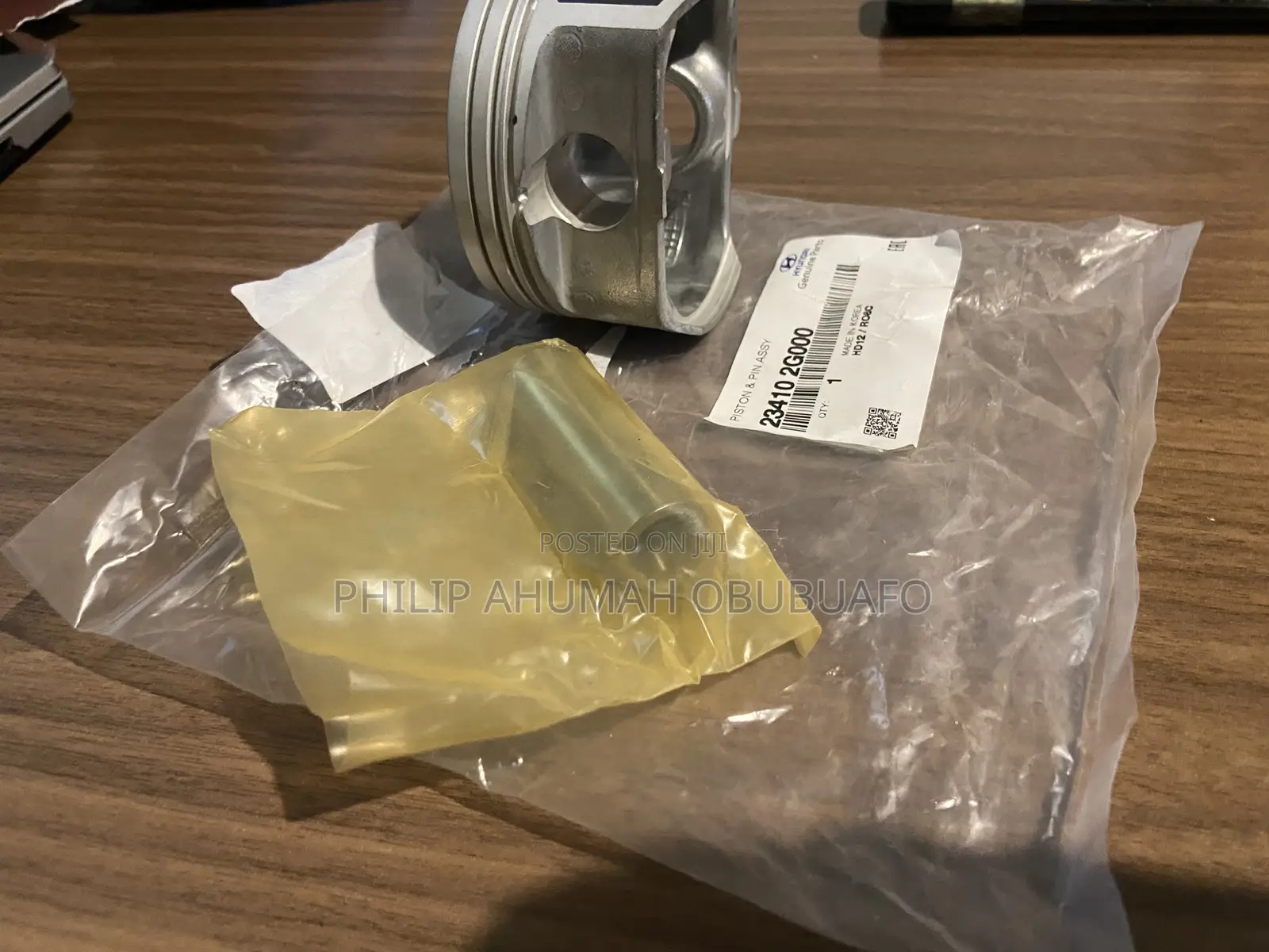 Brand New Piston and Pin for 2009-2013 Kia Forte/Hyundai Ix35/Sonata