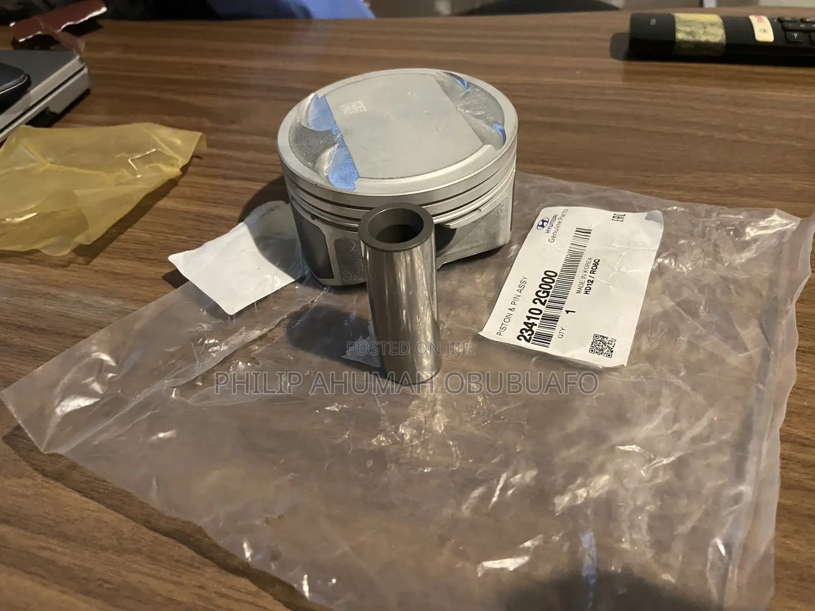 Brand New Piston and Pin for 2009-2013 Kia Forte/Hyundai Ix35/Sonata