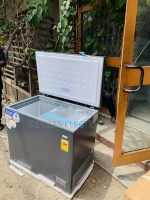 Brand New Chest Freezer Single Door Nasco Grey NAS-250fl.