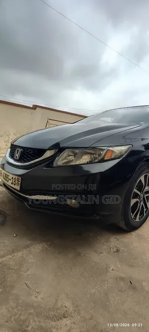 Honda Civic HF 4dr Sedan (1.8L 4cyl CVT) 2014 Black