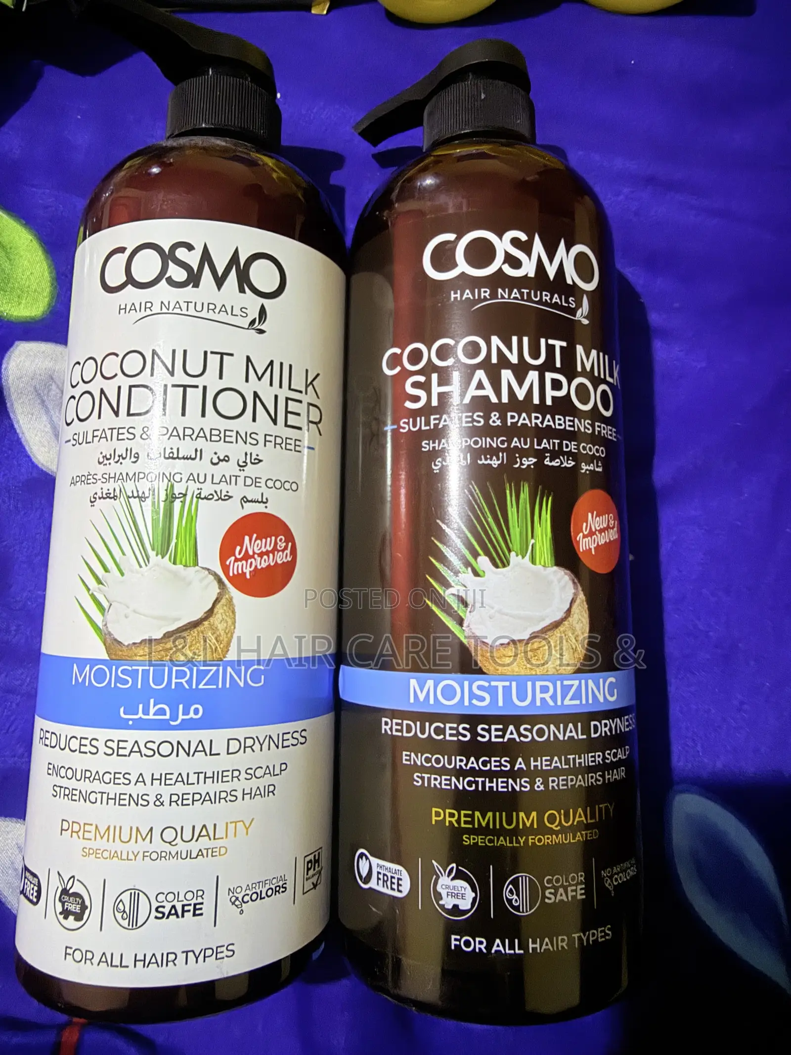 Coconut Milk Shampoo and Conditioner