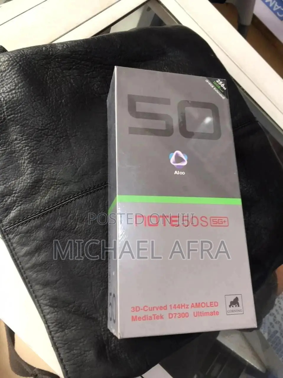 New Infinix Note 50s 256 GB Black
