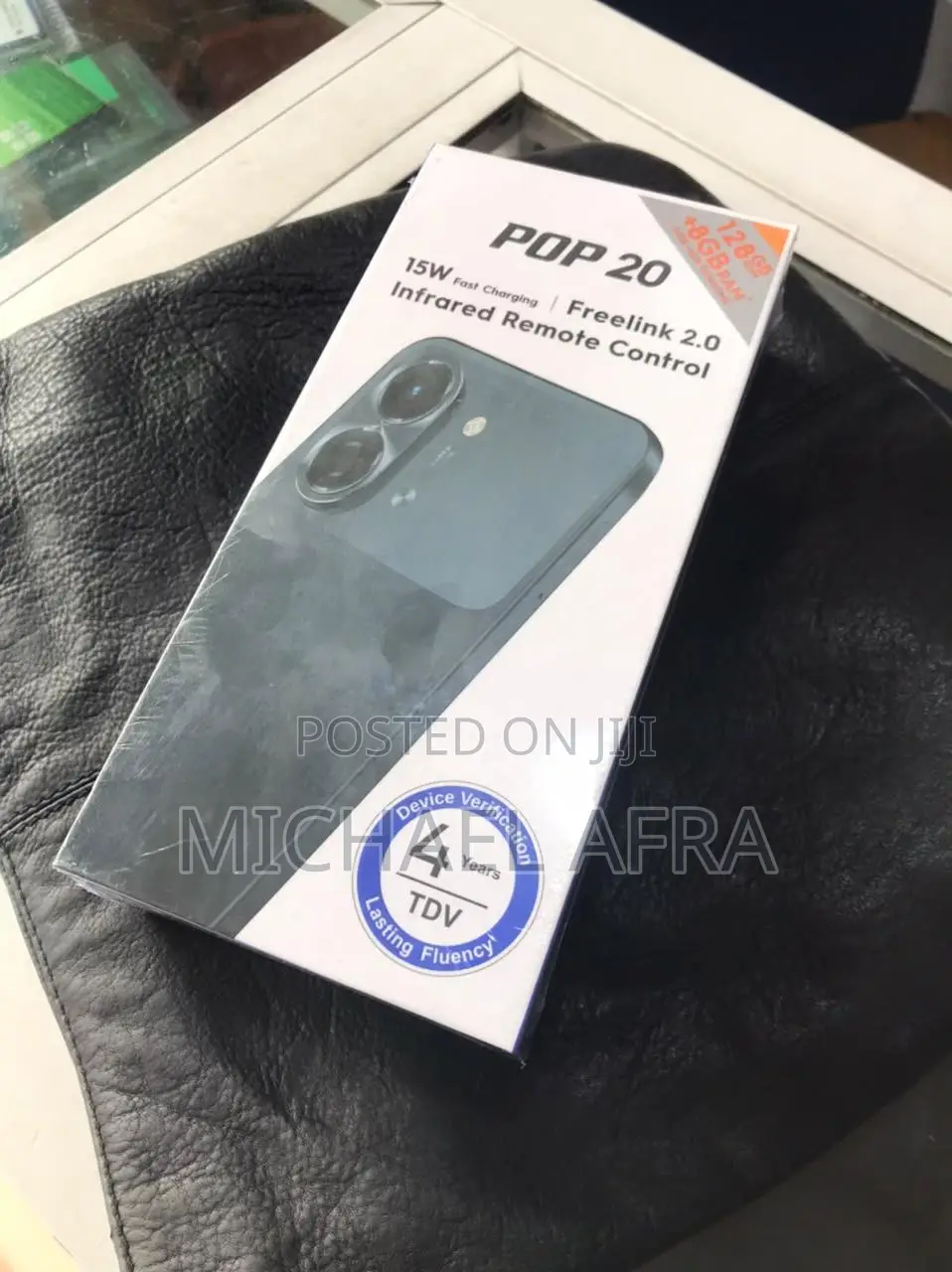 New Tecno Pop 20 128 GB Black