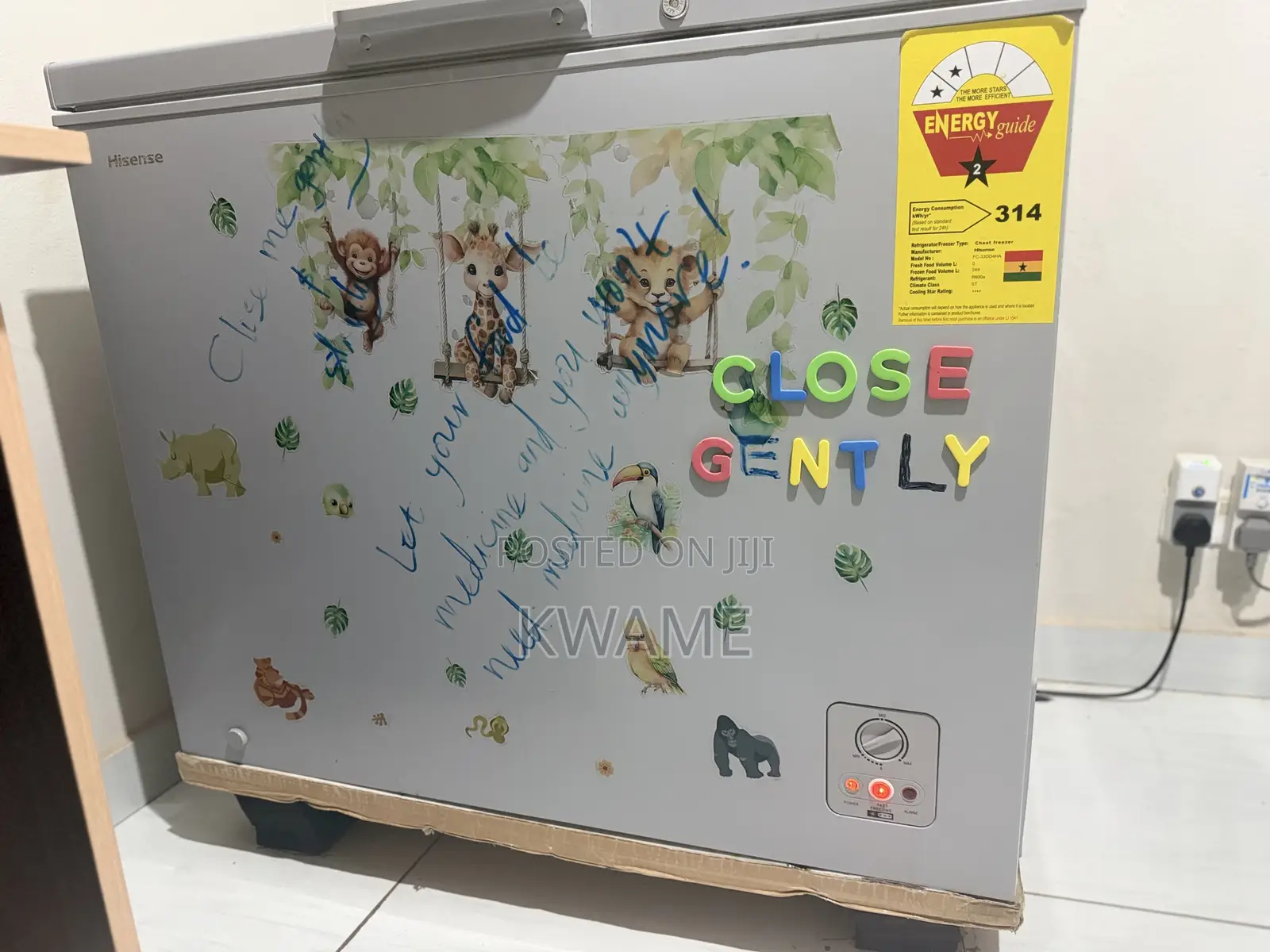 Chest Freezer (Hisense 330l)
